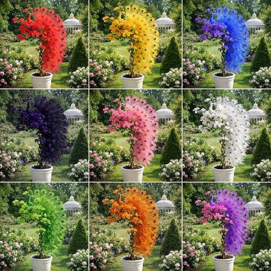 🦚 Семена на паунова бугенвилия – Добавете елегантни „паунови“ цветове във вашата градина 🌸