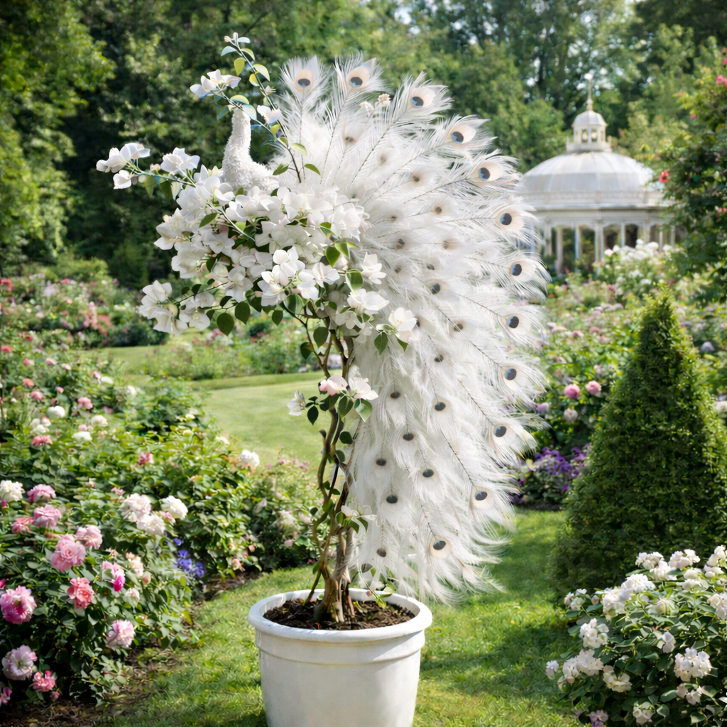 🦚 Семена на паунова бугенвилия – Добавете елегантни „паунови“ цветове във вашата градина 🌸