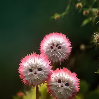 2025 Нови 🔥Семена за цвете с червено котешко лице