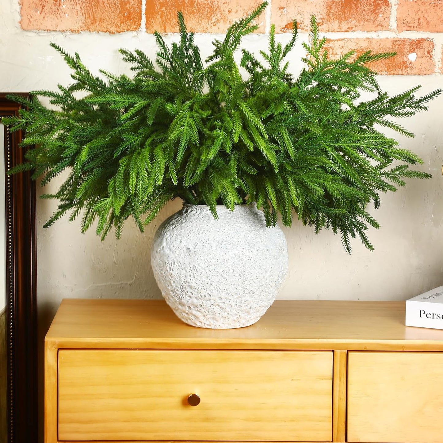 🔥Най-добрата празнична зеленина - реалистични стъбла от норфолкски бор