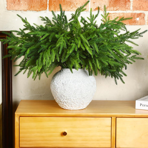 🔥Най-добрата празнична зеленина - реалистични стъбла от норфолкски бор