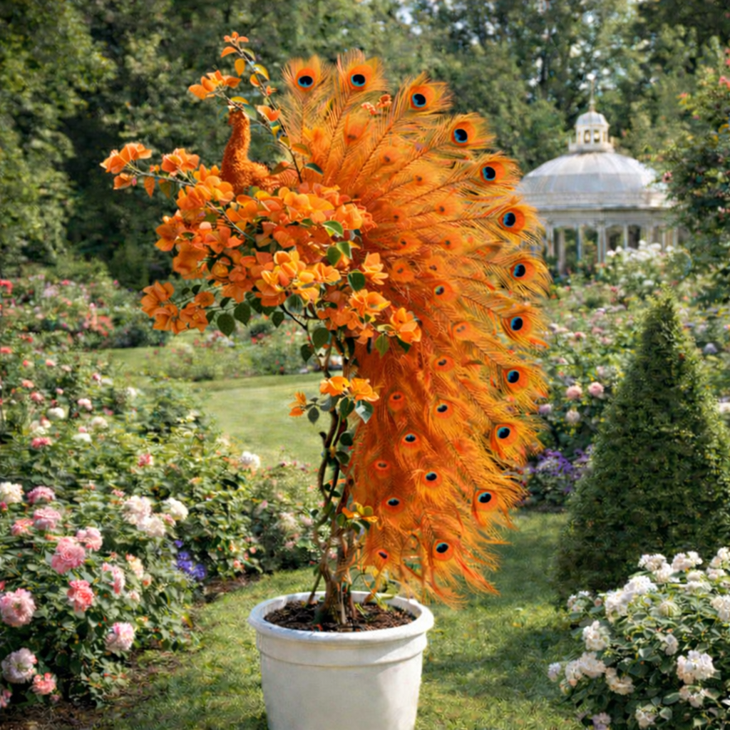 🦚 Семена на паунова бугенвилия – Добавете елегантни „паунови“ цветове във вашата градина 🌸