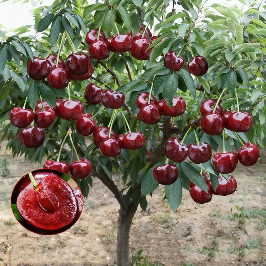 🌟 Гигантски сладки черешови семена – отглеждайте огромни, сочни череши у дома! 🍒✨