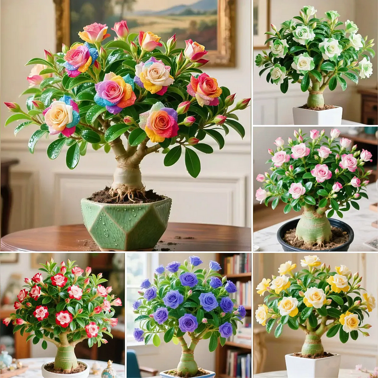 🌵 Пустинна роза – Екзотични цветя, Лесна красота! 🌺✨