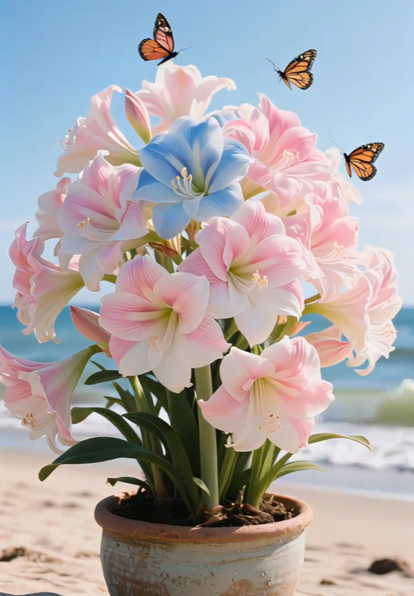 🔥 Разпродажба 2026 🌌 Устойчиви на замръзване, ароматни луковици на амарилис с два венчелистчета - Озарете живота си през цялата година!