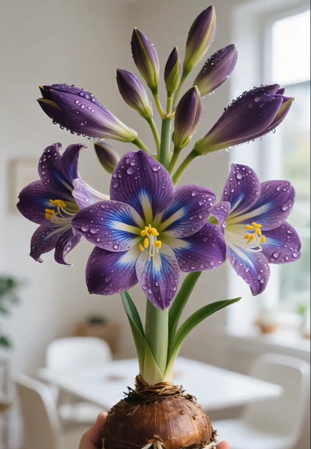 🔥 Разпродажба 2026 🌌 Устойчиви на замръзване, ароматни луковици на амарилис с два венчелистчета - Озарете живота си през цялата година!