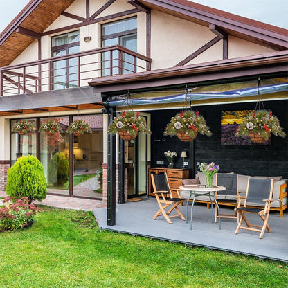 🎄Коледна промоция 50% ОТСТЪПКА🔥Изкуствен Коледен Кош с Осветление