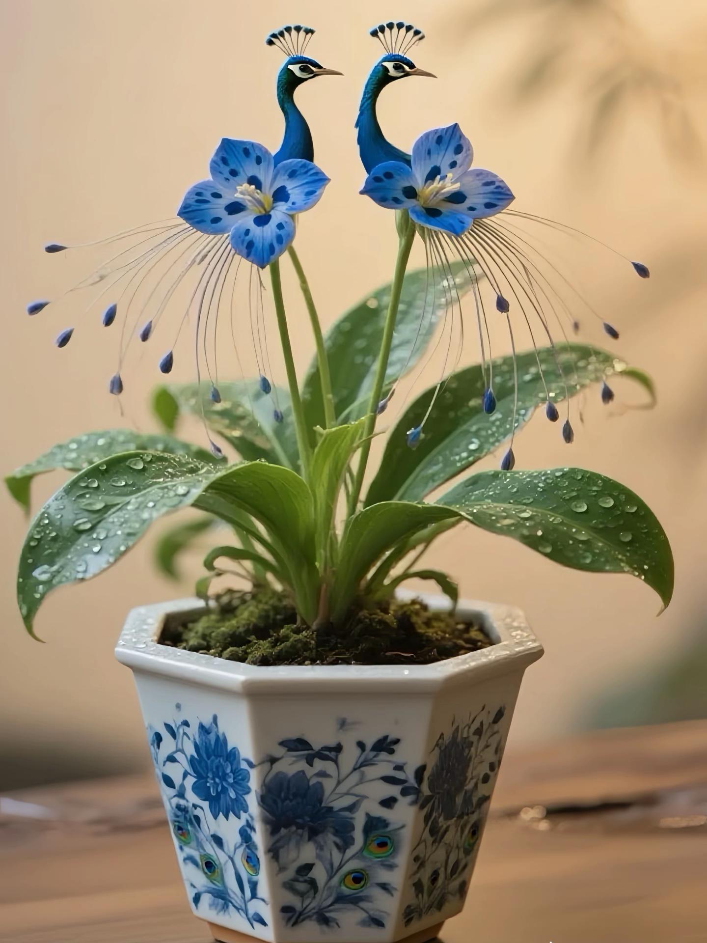 🔥Последни 3 часа: 50% отстъпка🌺 Семена от паунов цвят семе ✨Лесни за отглеждане