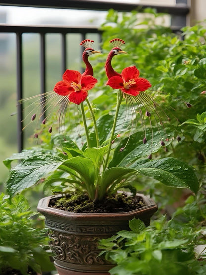 🔥Последни 3 часа: 50% отстъпка🌺 Семена от паунов цвят семе ✨Лесни за отглеждане