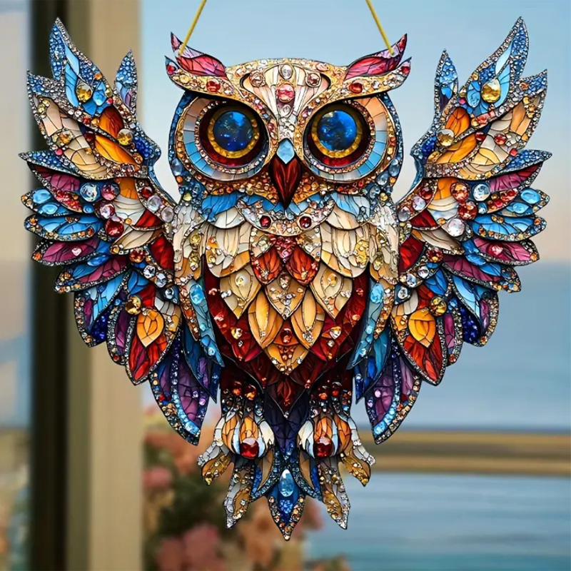 🔥Черен петък【Купете 1 и вземете 1 безплатно】🦜Декорация за витражи във формата на птица