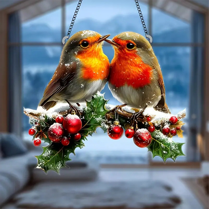 🔥Черен петък【Купете 1 и вземете 1 безплатно】🦜Декорация за витражи във формата на птица